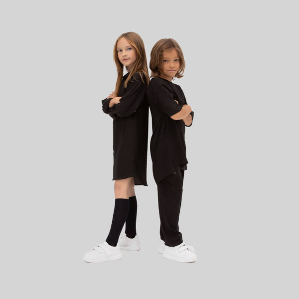 Black set Silk Touch Kids Oversize